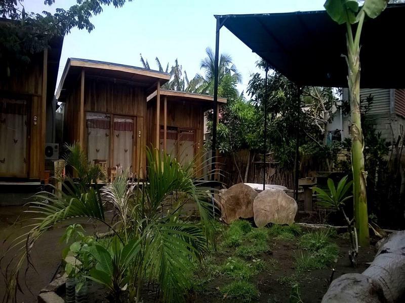 Beach Box Bungalow Gili Trawangan Buitenkant foto